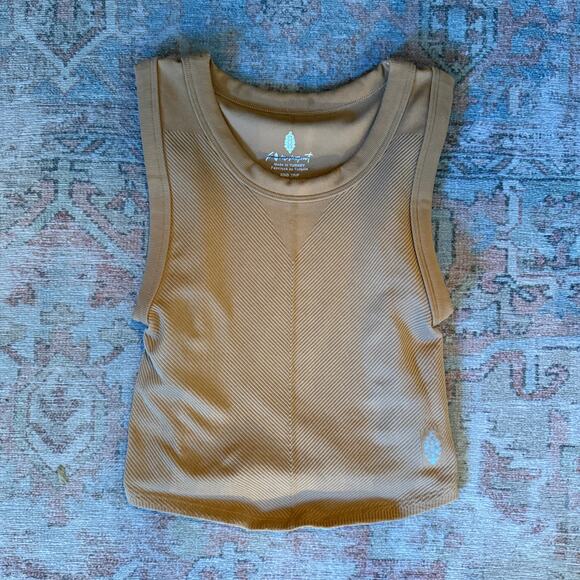 NWOT Free People Movement  Free Throw Crop Muscle Tank Top Active Top - xs/s - Picture 8 of 9